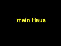 mein Haus